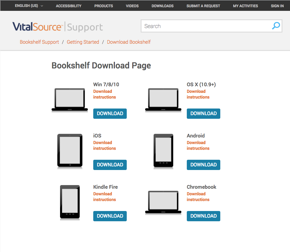 Creating A Vitalsource Account And Using A Redemption Code