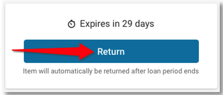 Return button
