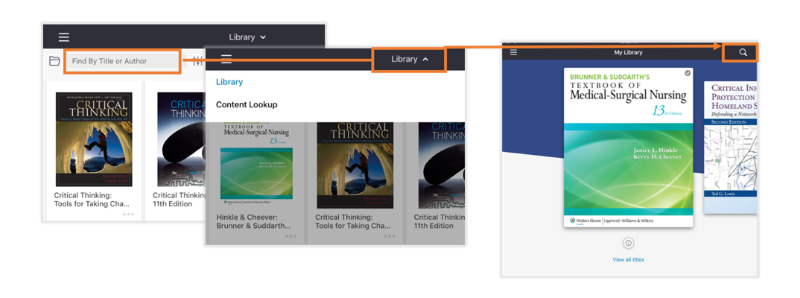 Content search diagram