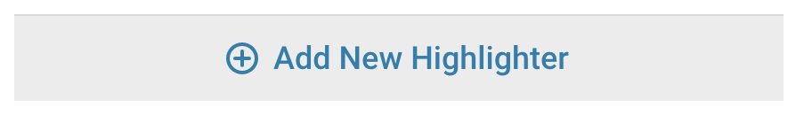 add new hightlighter button