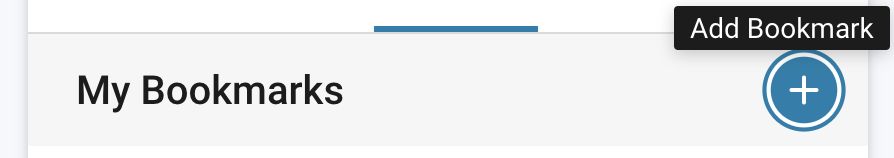 My bookmark add button