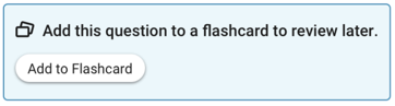 Add to flashcard button